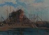 1920 - Barca in costruzione a Forte dei Marmi